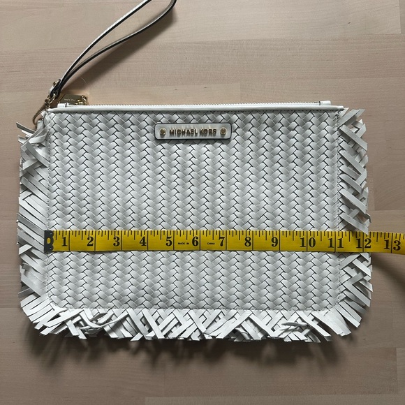 Michael Kors Cream Clutch - Picture 3 of 10